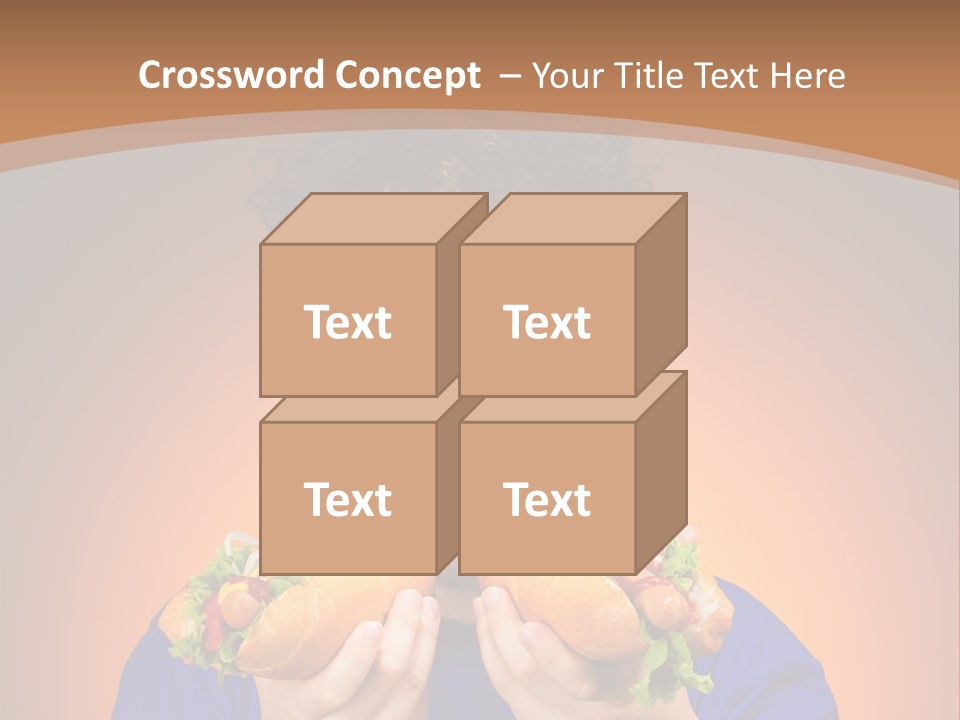 Vegetable People Person PowerPoint Template