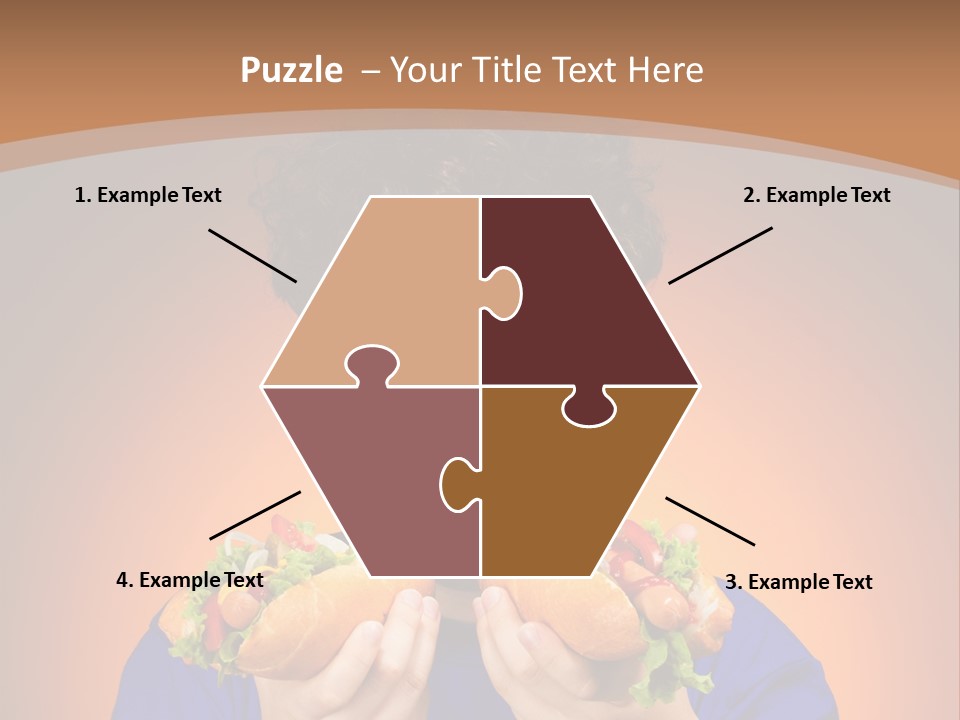 Vegetable People Person PowerPoint Template