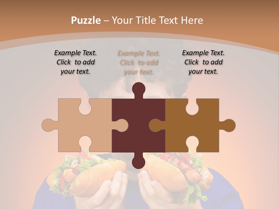 Vegetable People Person PowerPoint Template