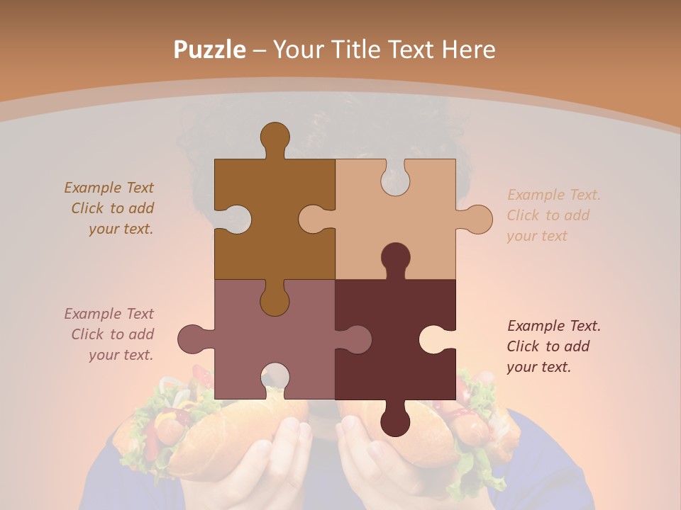 Vegetable People Person PowerPoint Template