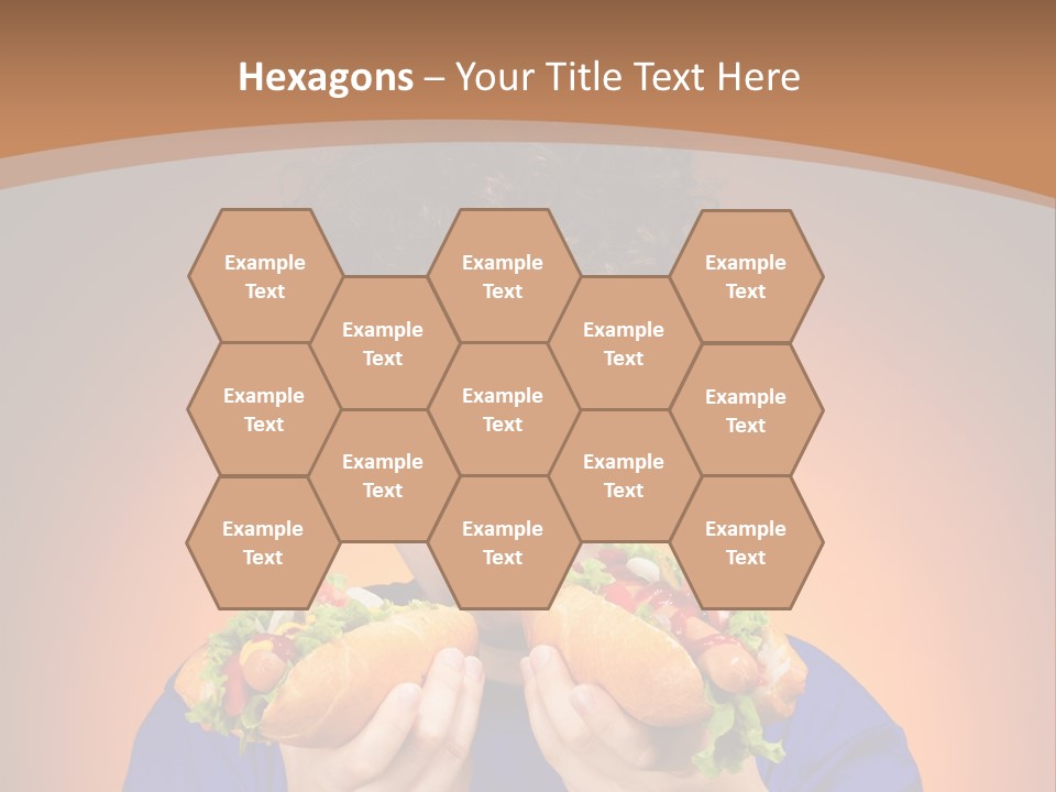 Vegetable People Person PowerPoint Template