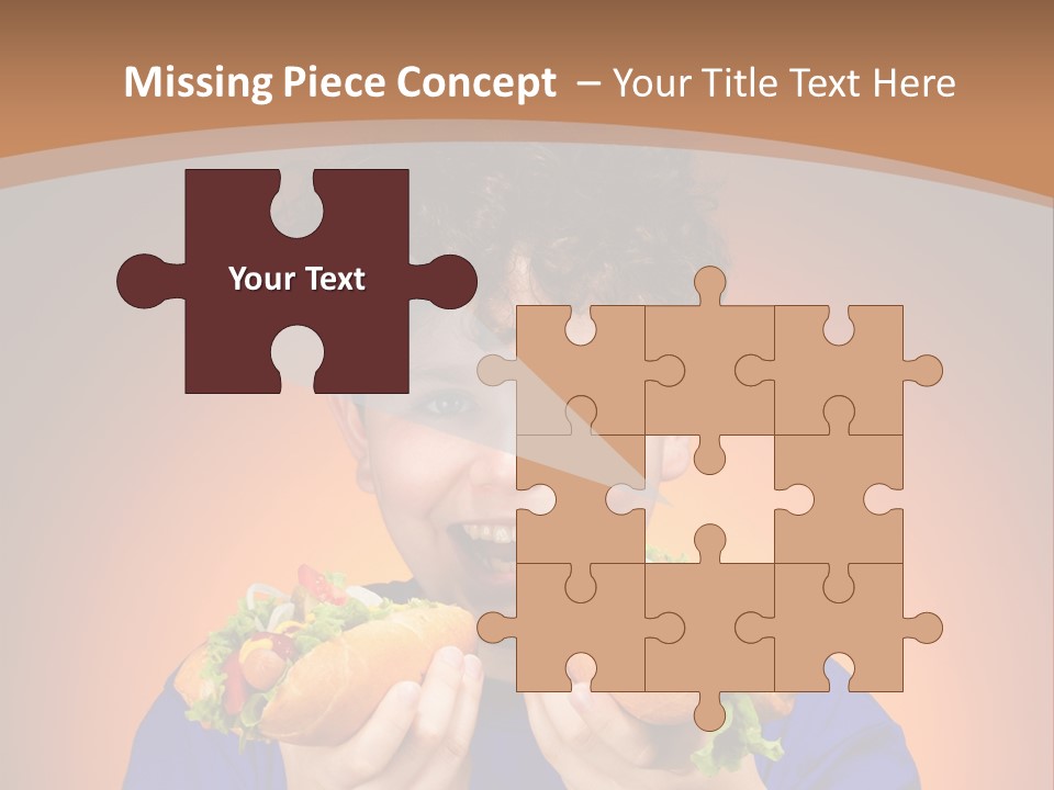 Vegetable People Person PowerPoint Template