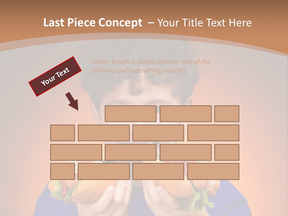 Vegetable People Person PowerPoint Template