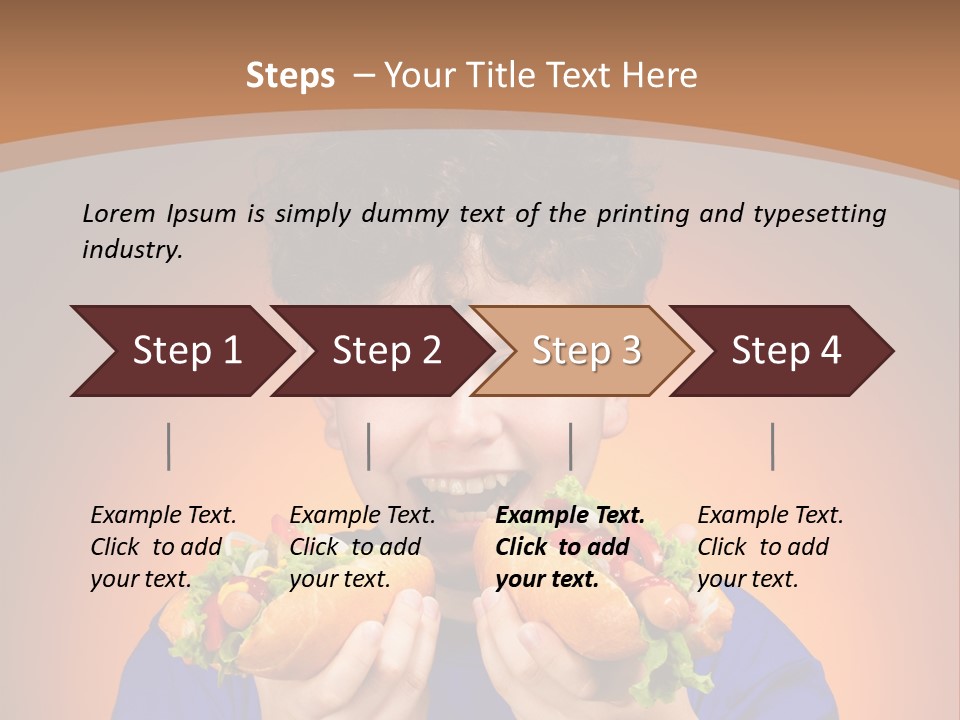 Vegetable People Person PowerPoint Template