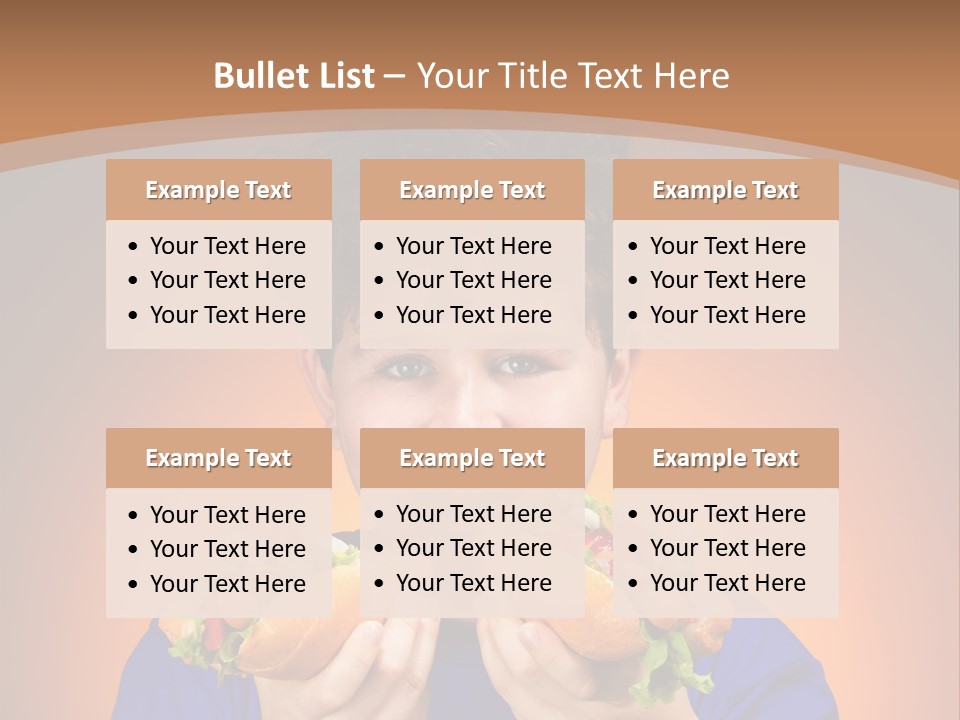 Vegetable People Person PowerPoint Template