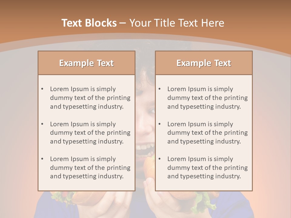 Vegetable People Person PowerPoint Template