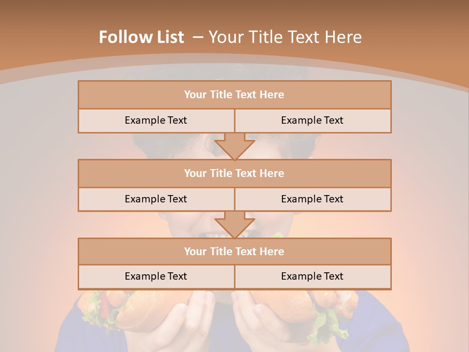 Vegetable People Person PowerPoint Template