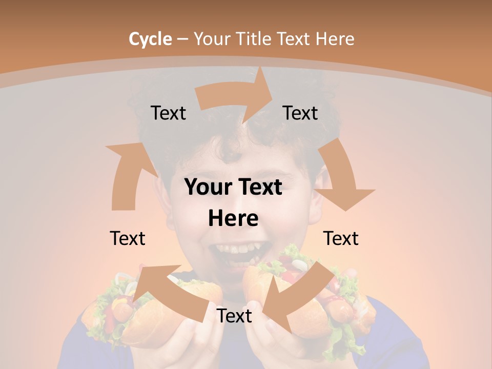 Vegetable People Person PowerPoint Template