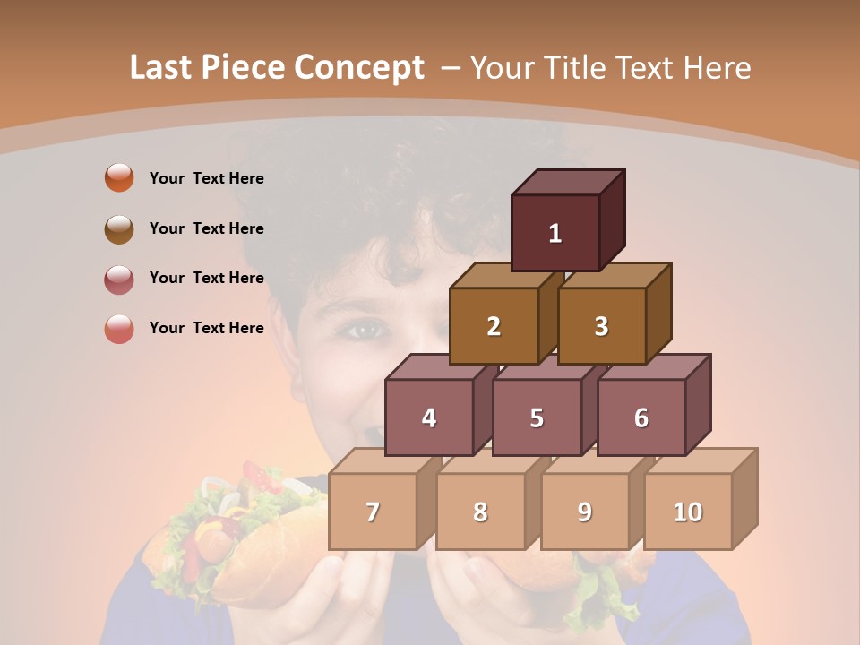 Vegetable People Person PowerPoint Template