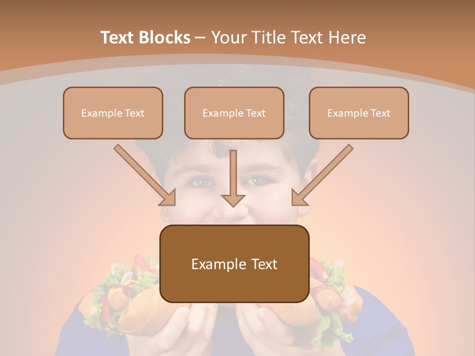 Vegetable People Person PowerPoint Template