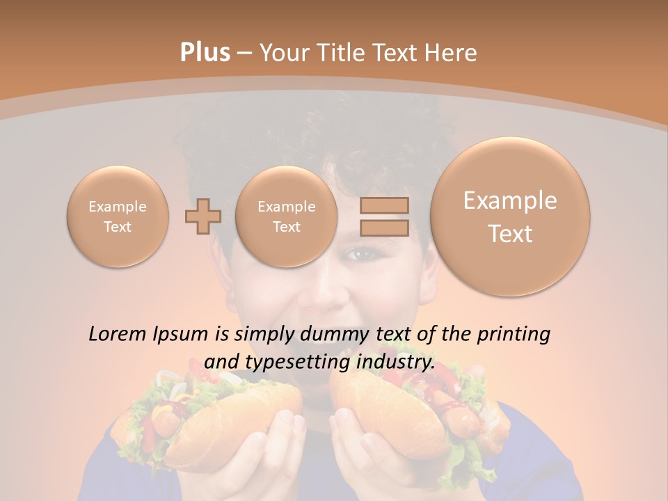 Vegetable People Person PowerPoint Template