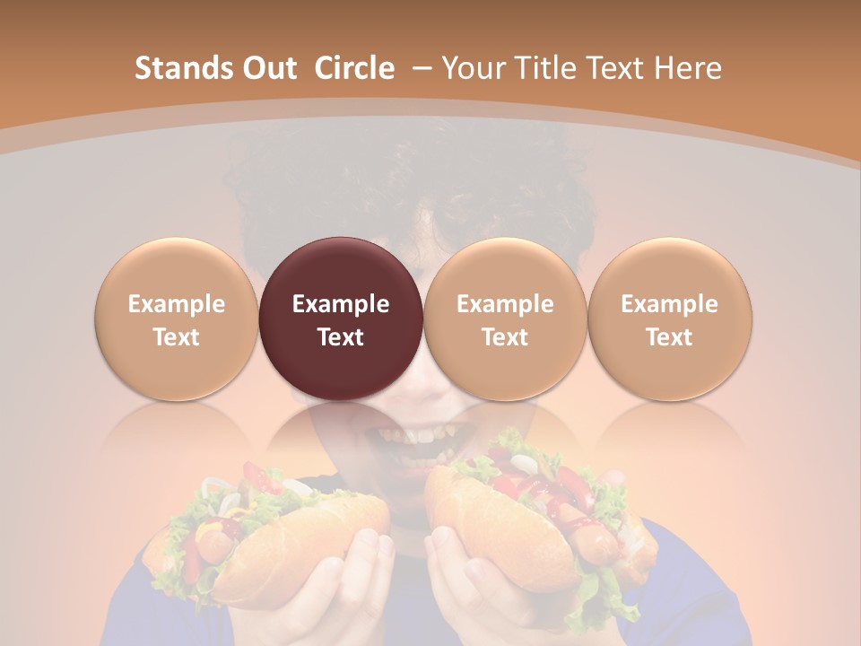 Vegetable People Person PowerPoint Template