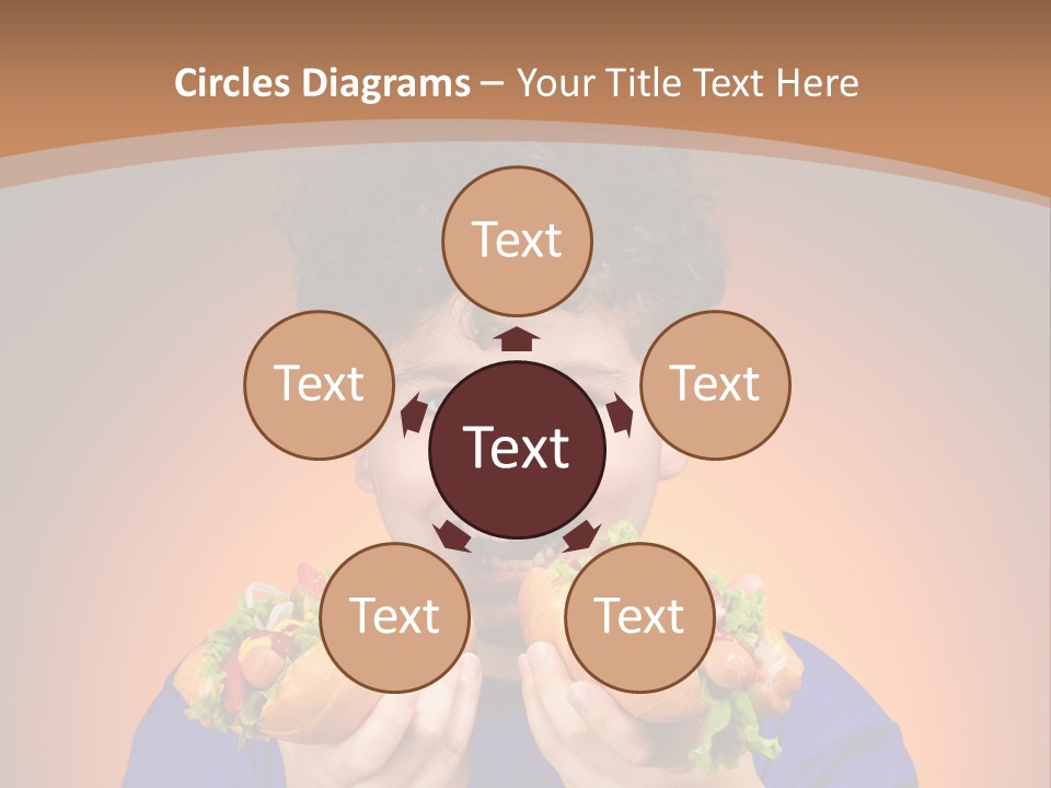 Vegetable People Person PowerPoint Template