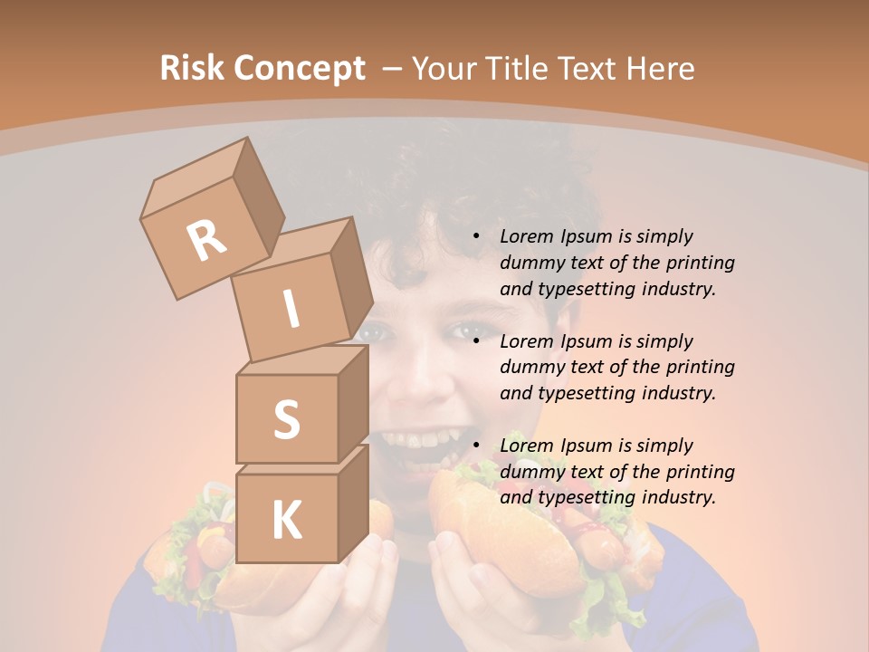 Vegetable People Person PowerPoint Template