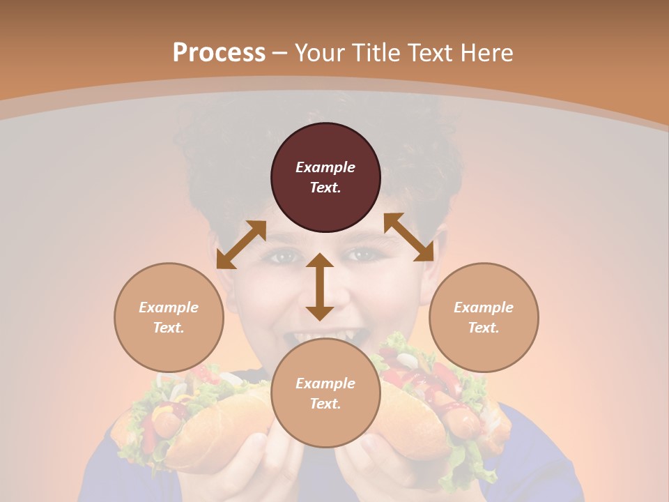 Vegetable People Person PowerPoint Template