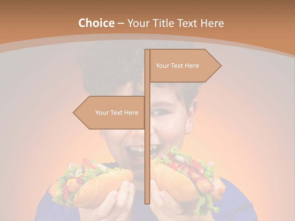 Vegetable People Person PowerPoint Template