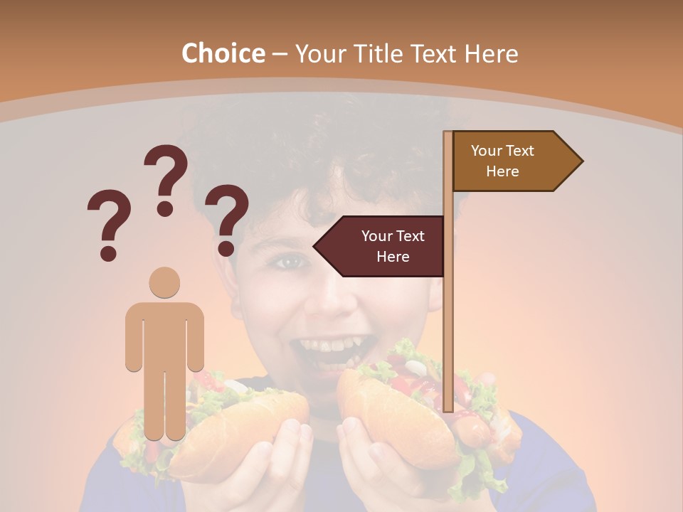 Vegetable People Person PowerPoint Template