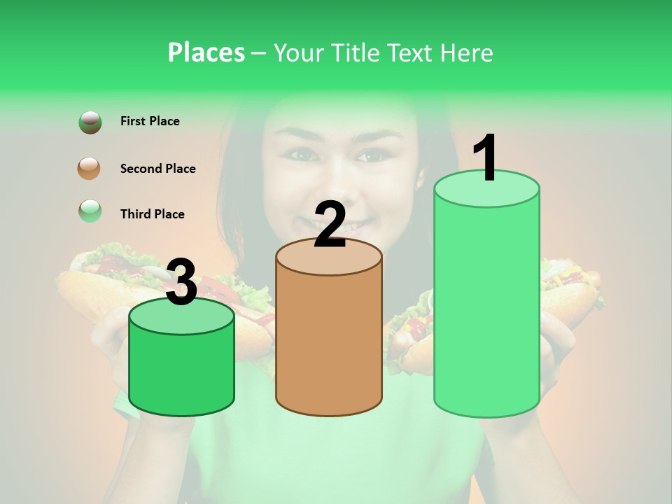 Big People Hot PowerPoint Template