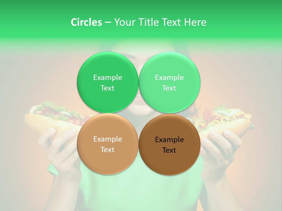 Big People Hot PowerPoint Template