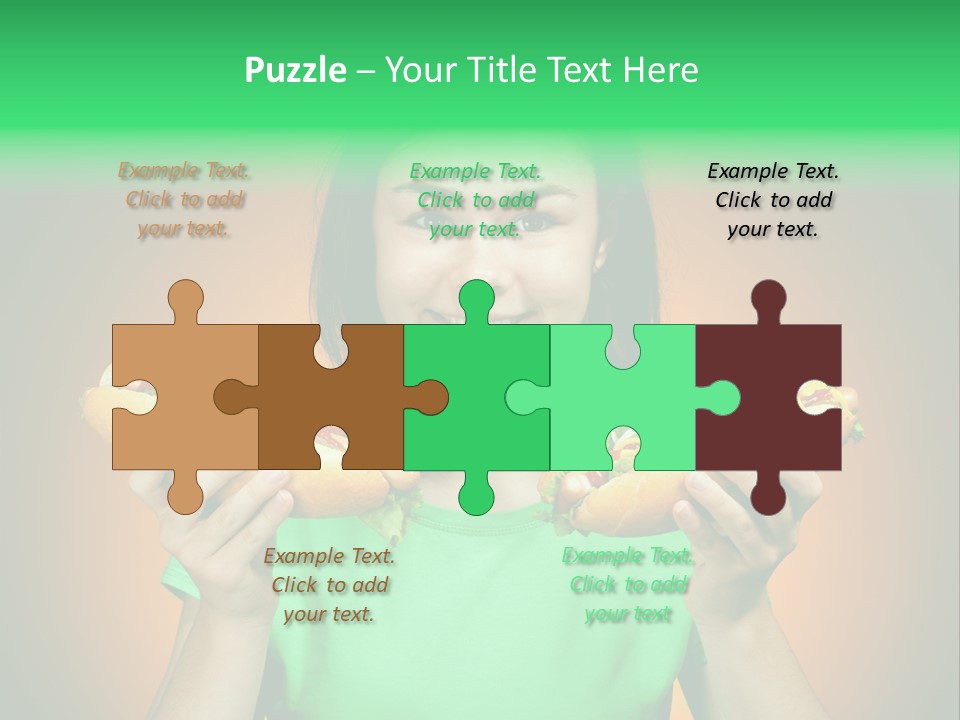 Big People Hot PowerPoint Template