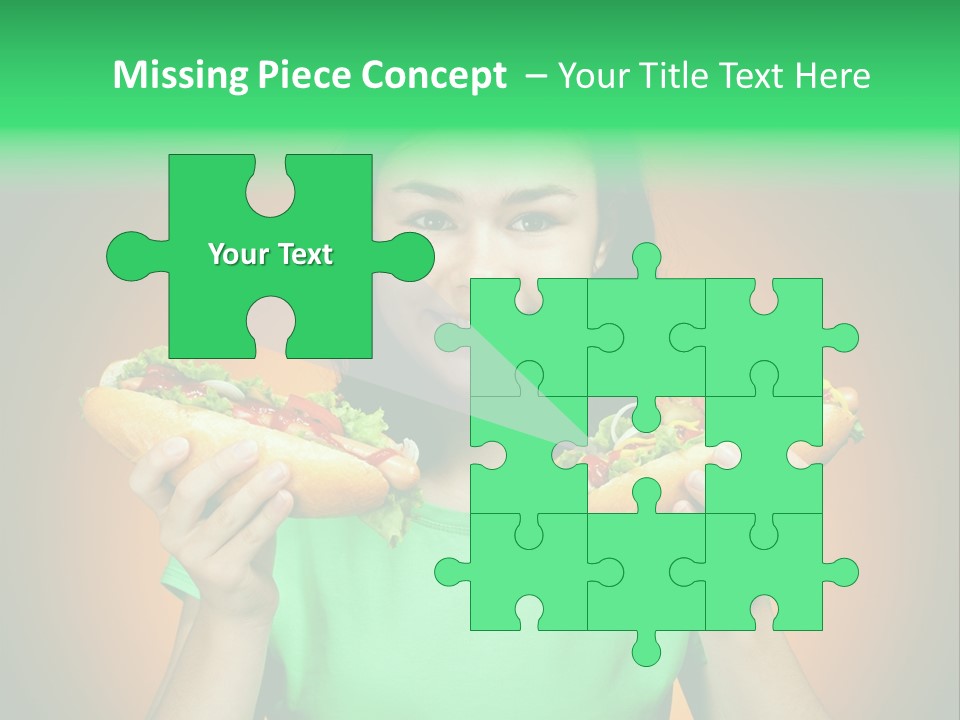 Big People Hot PowerPoint Template