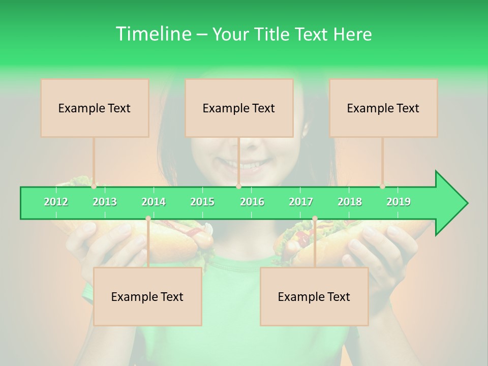 Big People Hot PowerPoint Template