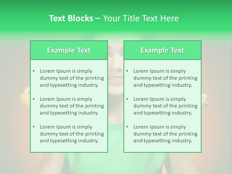 Big People Hot PowerPoint Template