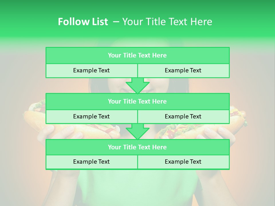 Big People Hot PowerPoint Template