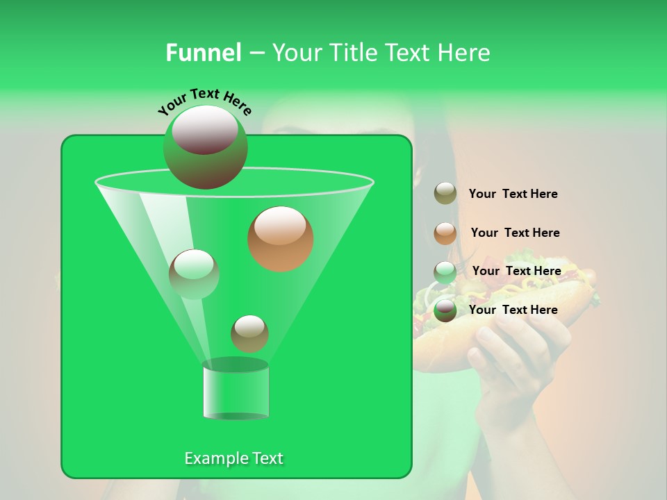 Big People Hot PowerPoint Template