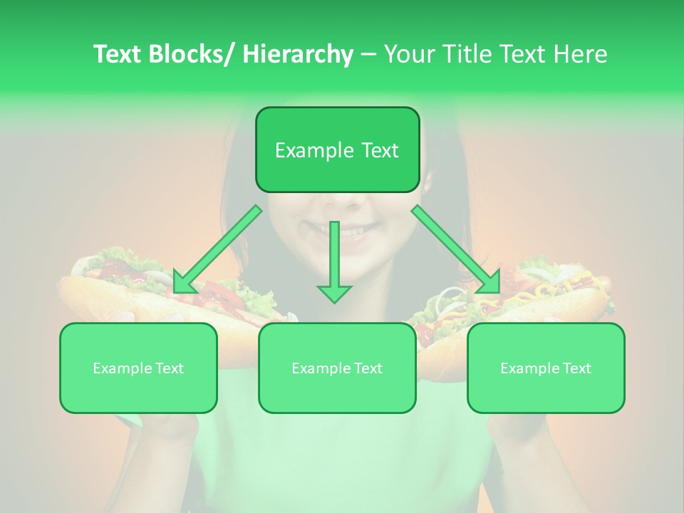 Big People Hot PowerPoint Template