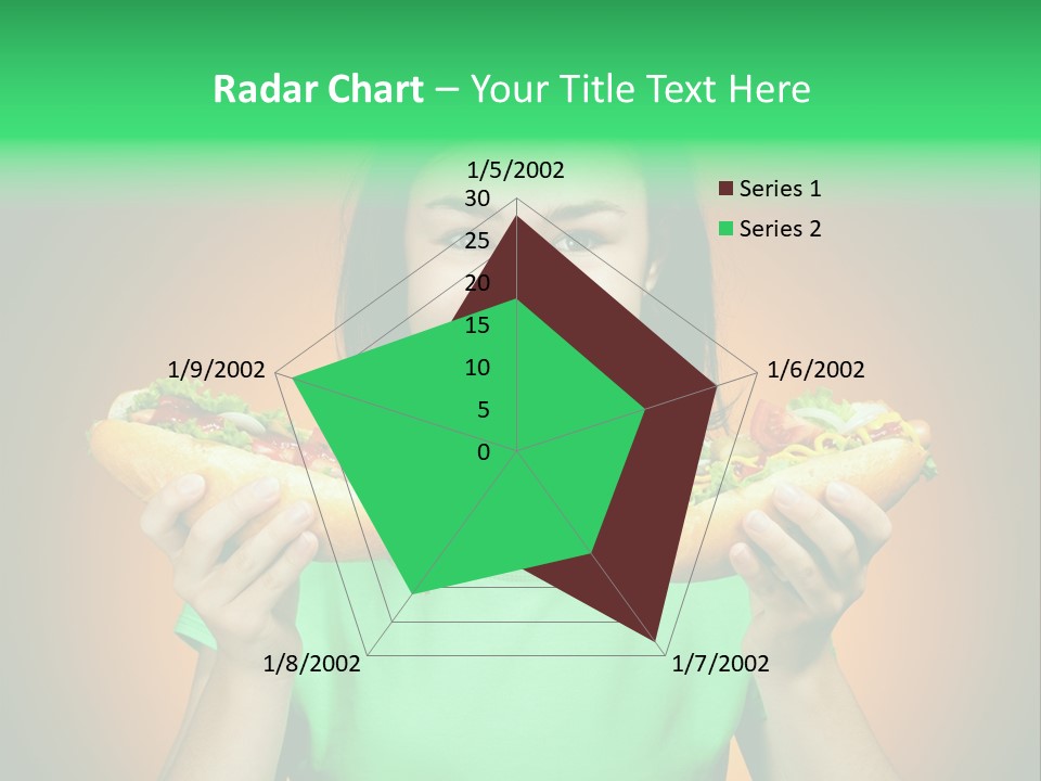 Big People Hot PowerPoint Template