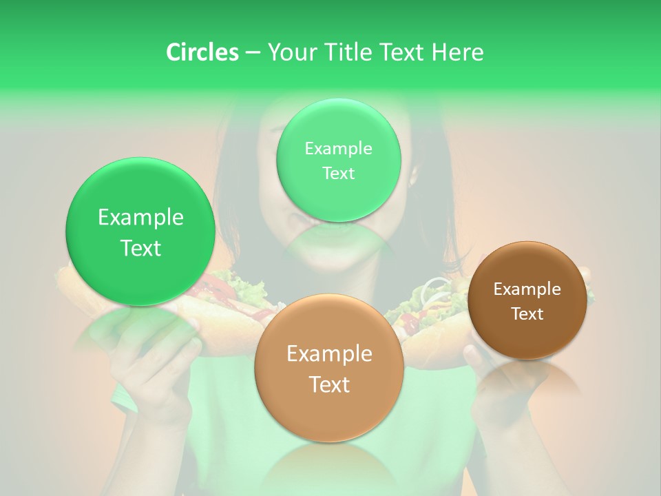 Big People Hot PowerPoint Template