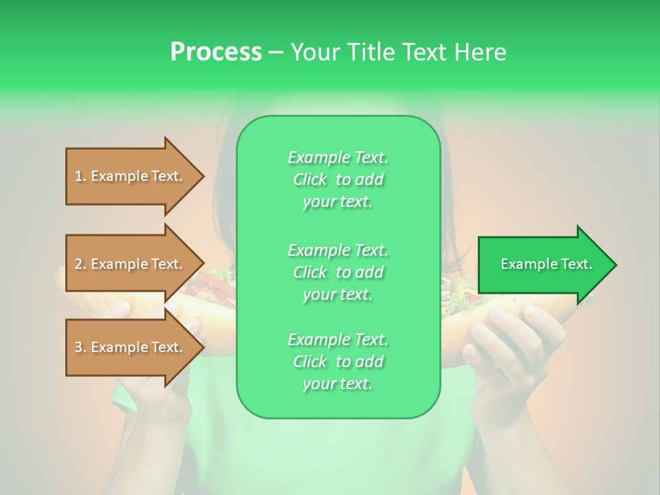 Big People Hot PowerPoint Template