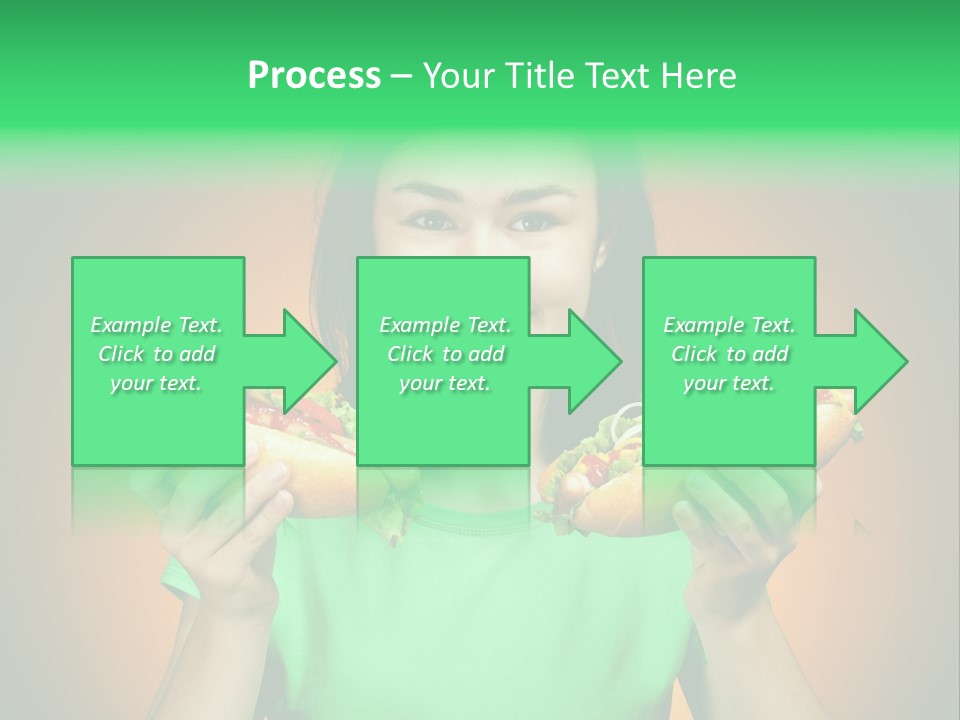Big People Hot PowerPoint Template