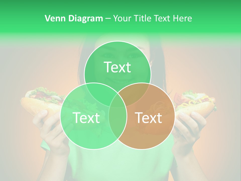 Big People Hot PowerPoint Template