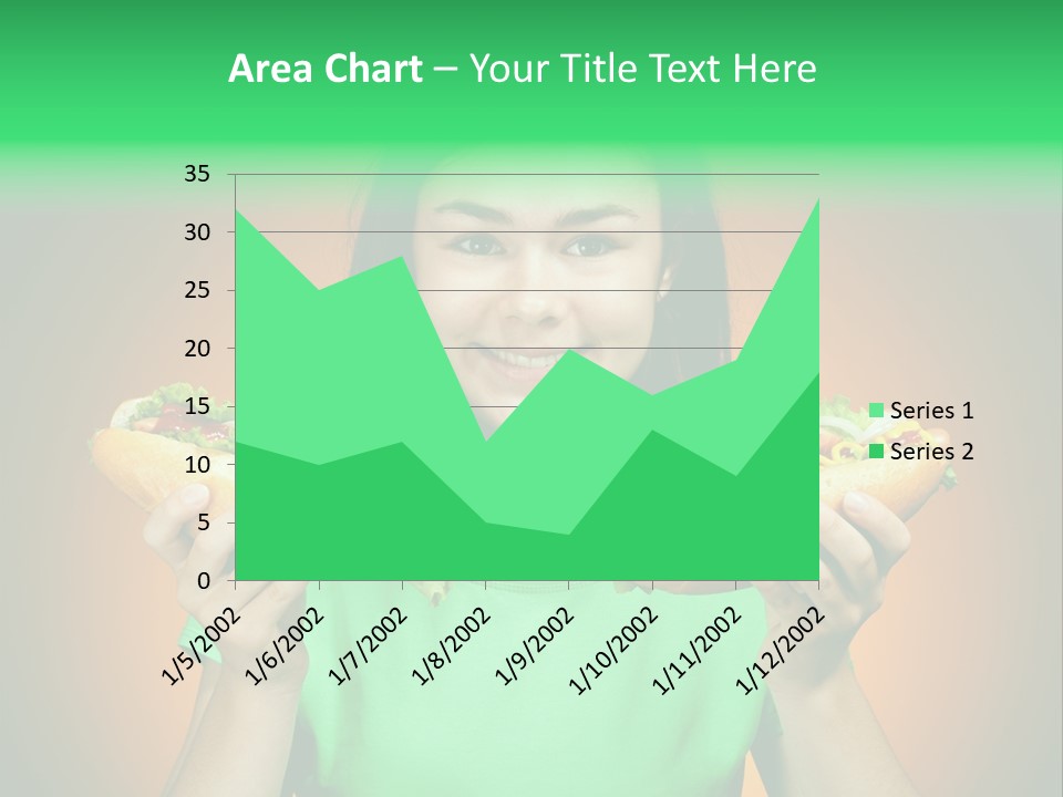 Big People Hot PowerPoint Template