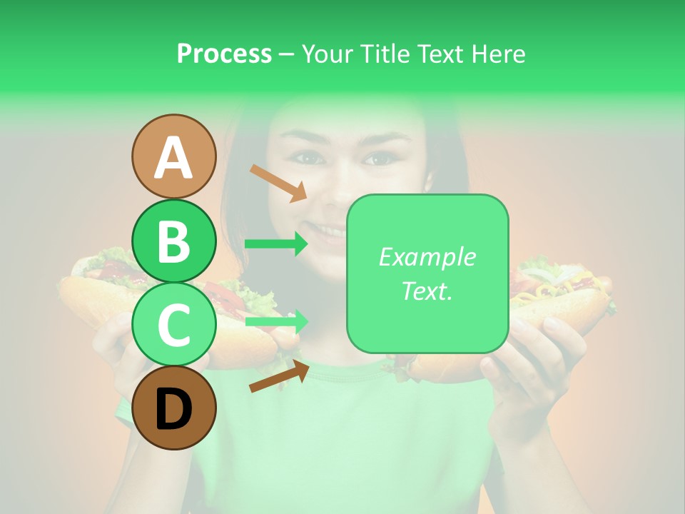 Big People Hot PowerPoint Template
