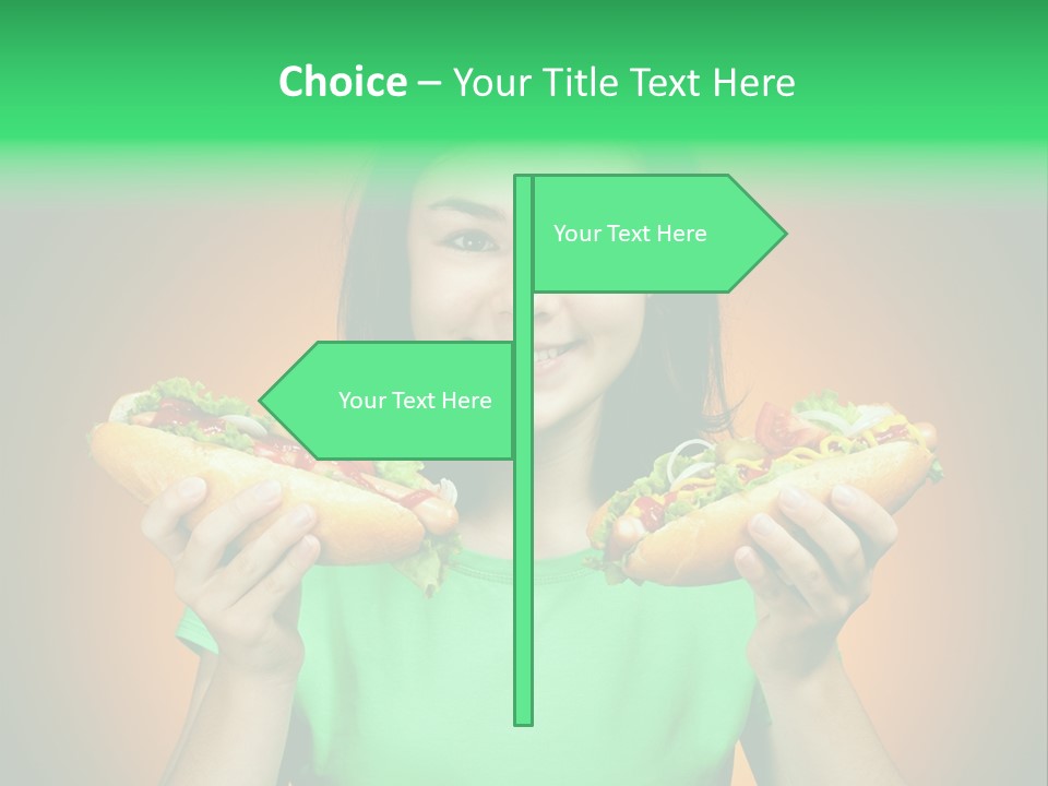 Big People Hot PowerPoint Template