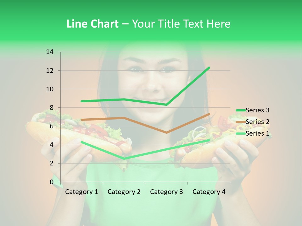 Big People Hot PowerPoint Template
