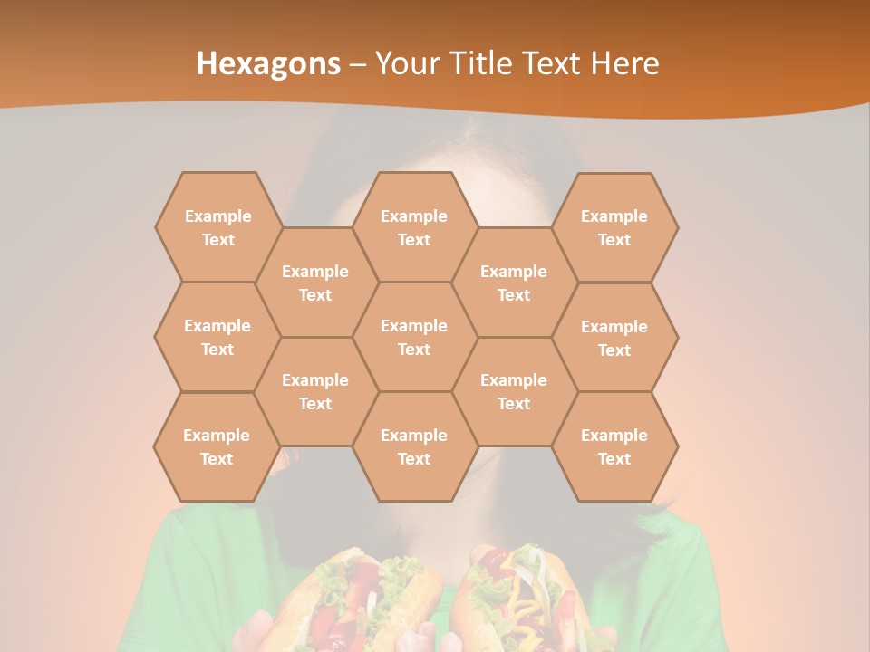 Background Hungry Female PowerPoint Template