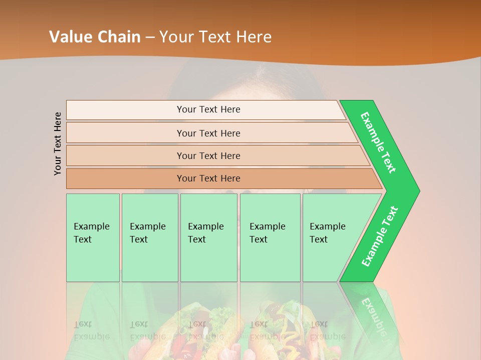 Background Hungry Female PowerPoint Template