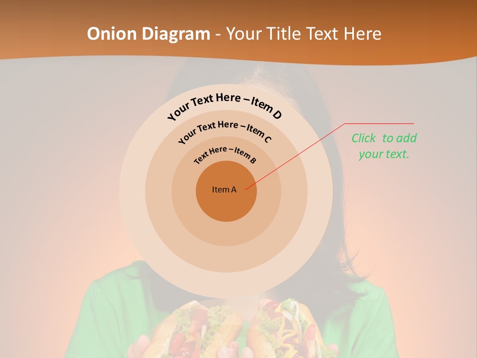 Background Hungry Female PowerPoint Template