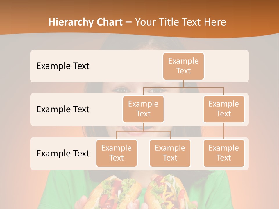 Background Hungry Female PowerPoint Template