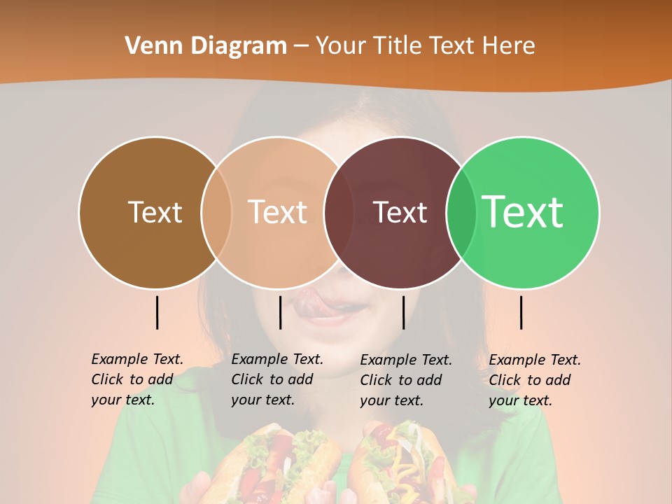 Background Hungry Female PowerPoint Template