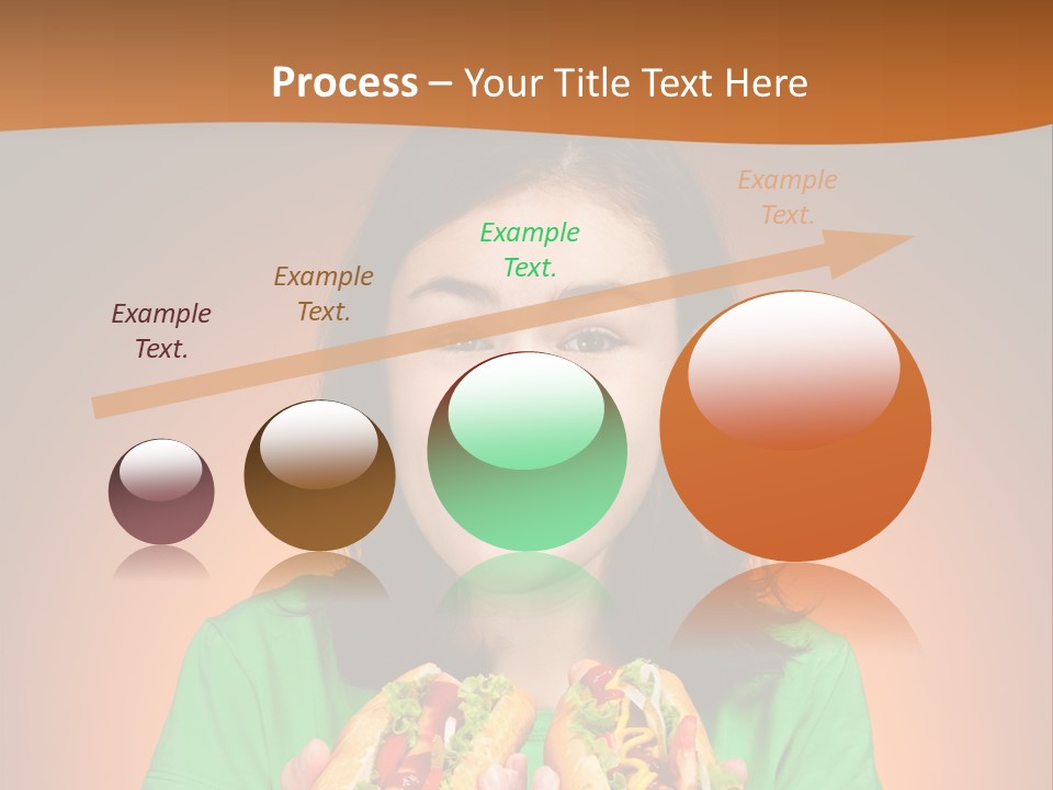 Background Hungry Female PowerPoint Template