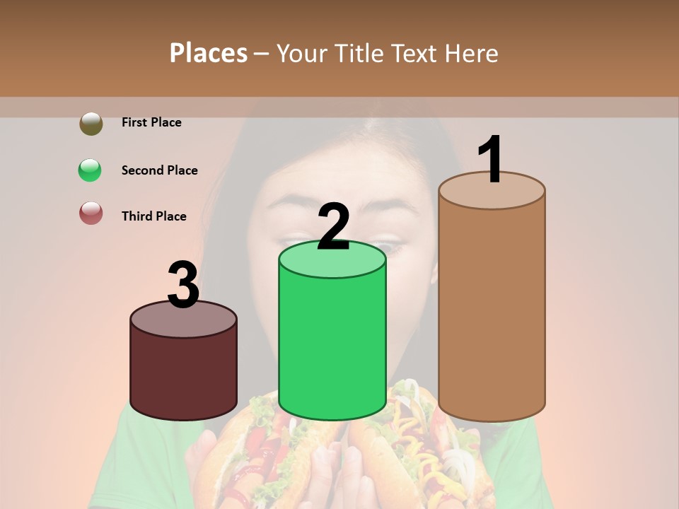 Junk Yellow Smile PowerPoint Template