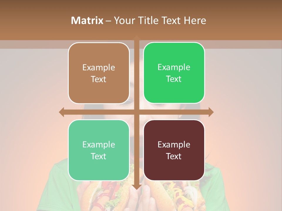 Junk Yellow Smile PowerPoint Template