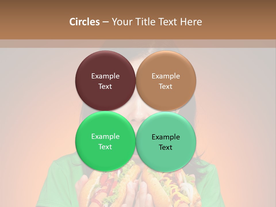 Junk Yellow Smile PowerPoint Template