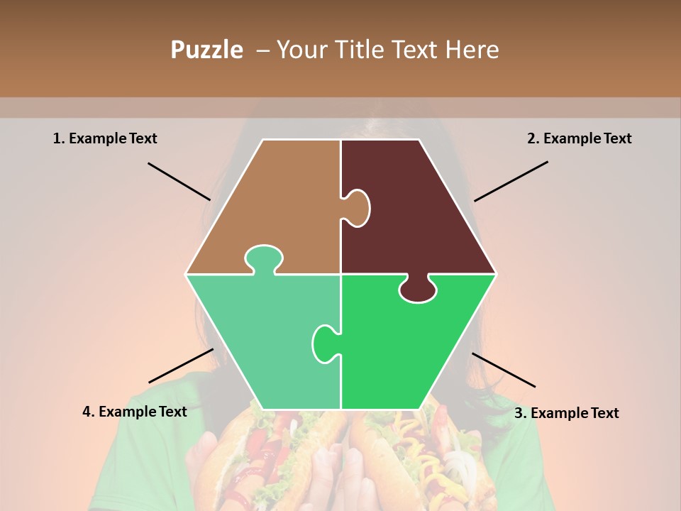 Junk Yellow Smile PowerPoint Template