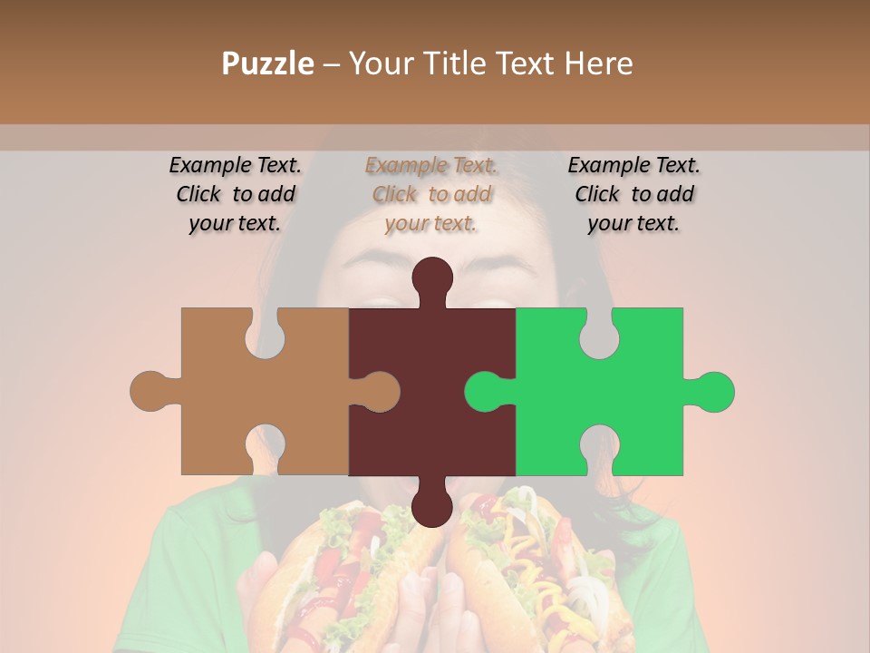 Junk Yellow Smile PowerPoint Template